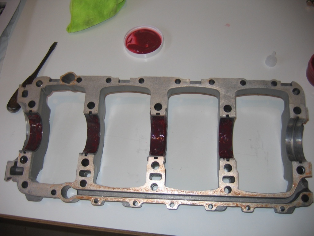 Main bearing girdle