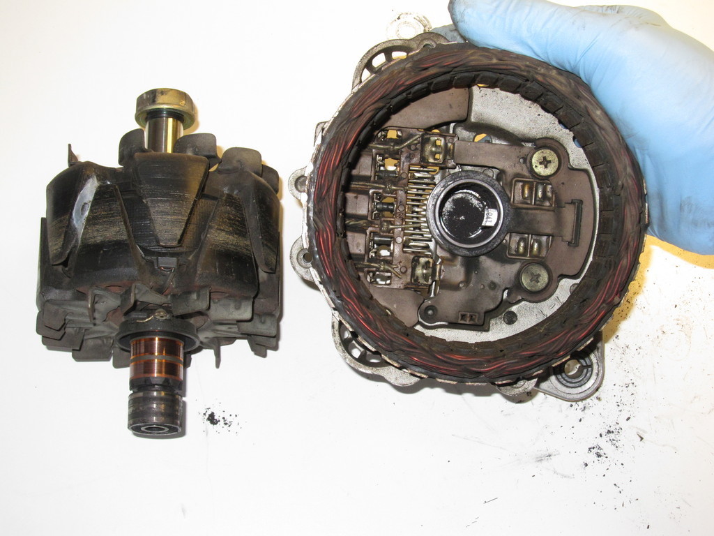 Alternator disassembly