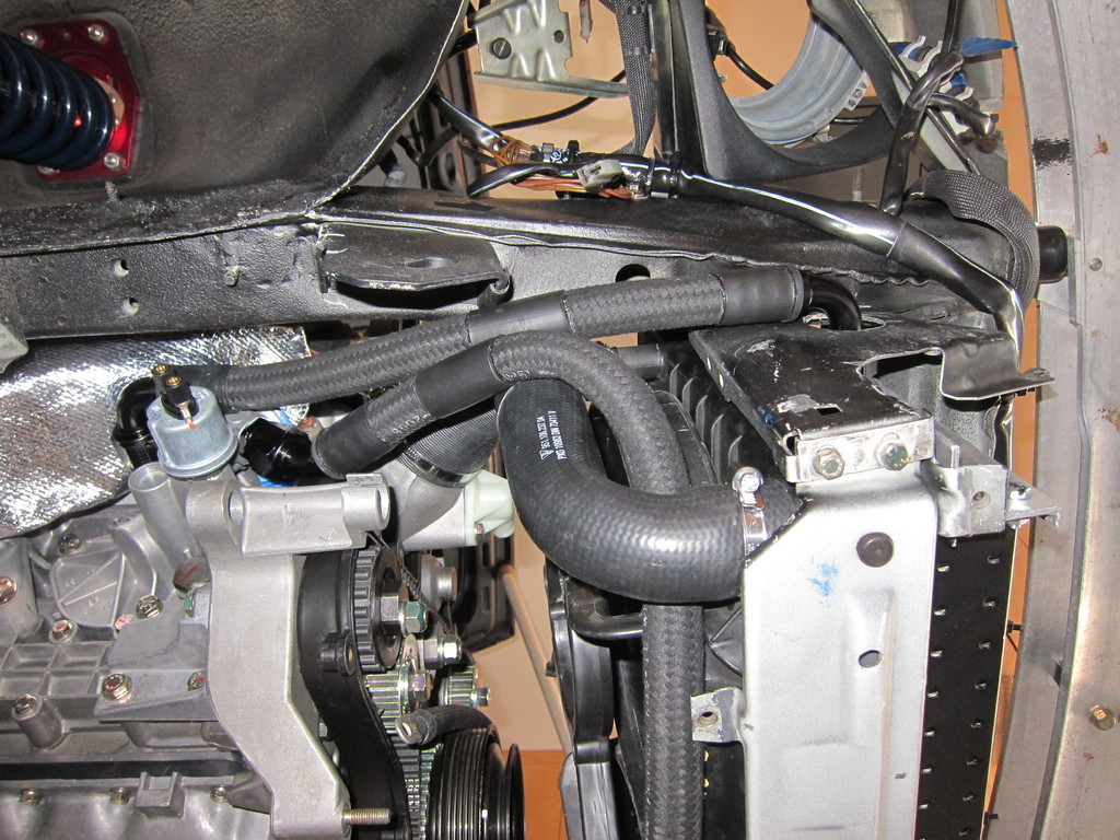 The internals all laid out